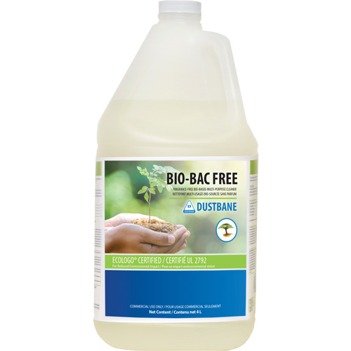 Nettoyant &agrave; usages multiples Bio-Bac Free, 4 L Groupe Belzile Dickner