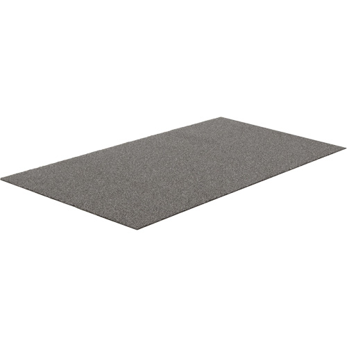 Tundra Indoor/Outdoor Matting, Latex/Polypropylene, Scraper Type, Tufted Cut Pile Pattern, 3-1/2' x 15', Charcoal Groupe Belzile Dickner