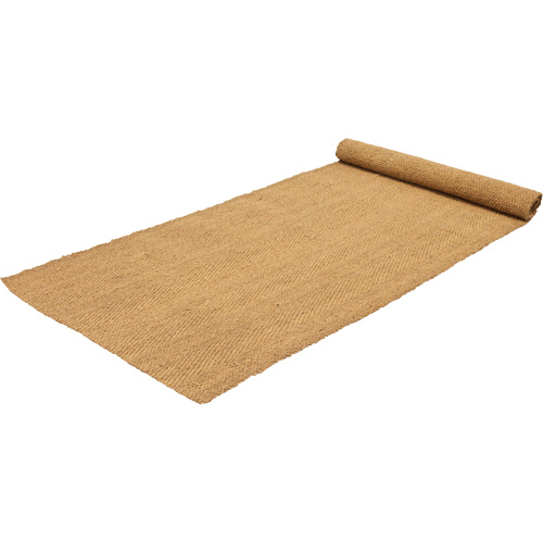 Indoor/Outdoor Coir Matting, Natural Fibre, Wiper/Scraper Type, Woven Pattern, 3-3/4' x 150', Natural Groupe Belzile Dickner