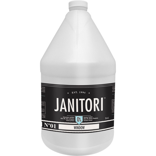 Nettoyant &agrave; fen&ecirc;tre Janitori 01, 4 L, Cruche Groupe Belzile Dickner