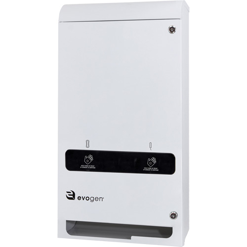EvoGen&reg; EVNT3 No-Touch Dual Pad & Tampon Dispenser Groupe Belzile Dickner