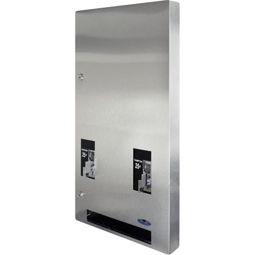 Fournisseur encastr&eacute; double de serviettes & tampons hygi&eacute;niques Groupe Belzile Dickner