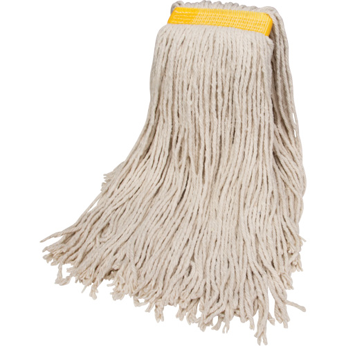 Wet Floor Mop, Cotton, 24 oz., Cut Style Groupe Belzile Dickner
