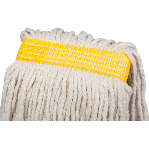 Wet Floor Mop, Cotton, 24 oz., Cut Style Groupe Belzile Dickner
