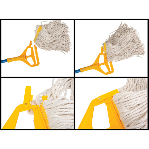 Handle with Clip, Fibreglass/Plastic, Open Gate Tip, 60" Length Groupe Belzile Dickner