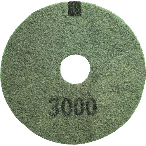 3000 Grit Floor Pad, 17", Scrubbing/Stripping, Black Groupe Belzile Dickner