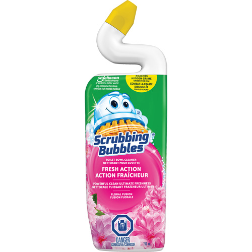 Gel nettoyant &agrave; triple action pour cuvette Scrubbing Bubbles, 710 ml, Bouteille Groupe Belzile Dickner