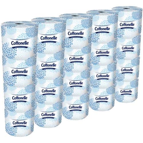 Papier hygi&eacute;nique professionnel Cottonelle, 2 Pli, 451 Feuilles/Rouleu, Blanc Groupe Belzile Dickner