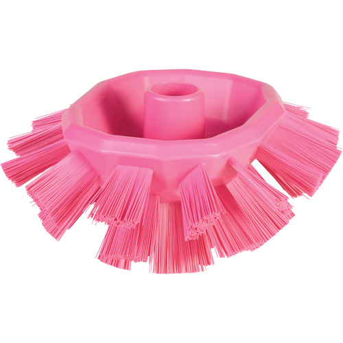 Brosse UST pour cuves, Soies Ferme, Longueur de 7-1/2", Rose Groupe Belzile Dickner