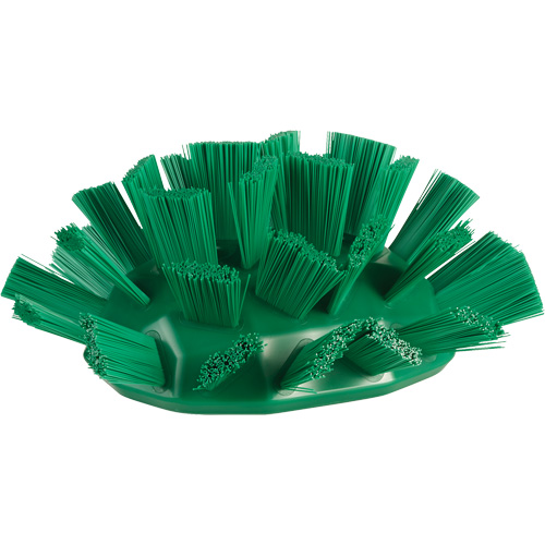 Brosse UST pour cuves, Soies Ferme, Longueur de 7-1/2", Vert Groupe Belzile Dickner