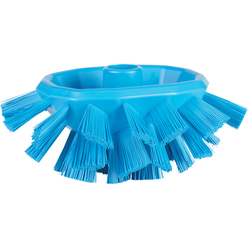 Brosse UST pour cuves, Soies Ferme, Longueur de 7-1/2", Bleu Groupe Belzile Dickner