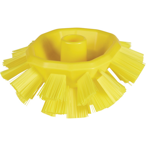 Brosse UST pour cuves, Soies Ferme, Longueur de 7-1/2", Jaune Groupe Belzile Dickner