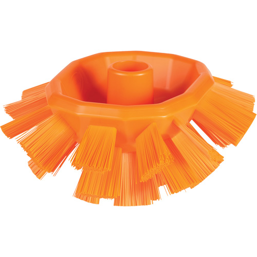 Brosse UST pour cuves, Soies Ferme, Longueur de 7-1/2", Orange Groupe Belzile Dickner