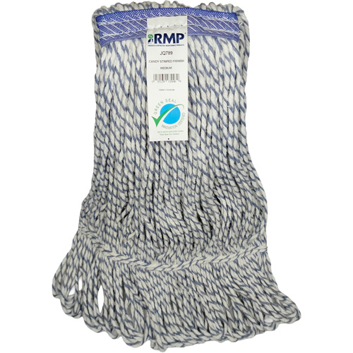 Candy-Striped Mop Head, Floor Finishing, Synthetic, Loop Style Groupe Belzile Dickner