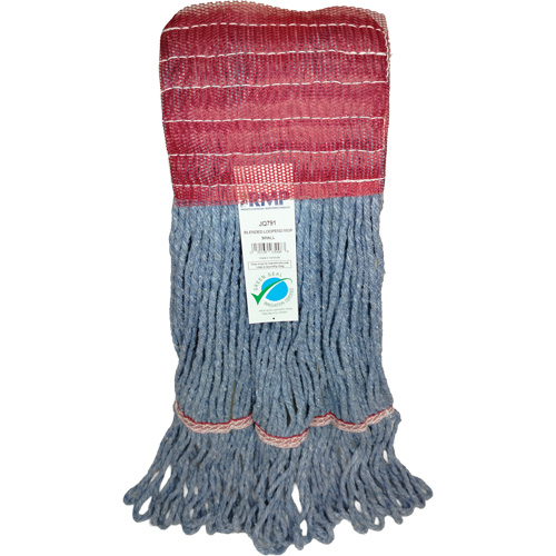 Wide-Band Mop Head, Antimicrobial/Floor Finishing/Specialty, Cotton/Rayon/Synthetic, Loop Style Groupe Belzile Dickner