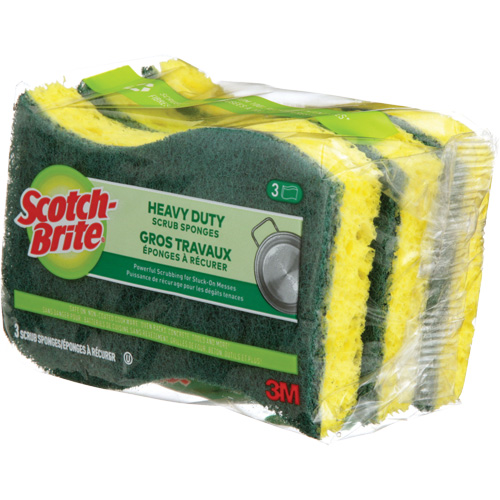 &eacute;ponge &agrave; r&eacute;curer pour les travaux intenses Scotch-Brite, &agrave; r&eacute;curer, 2-3/5" la x 4-2/5" l Groupe Belzile Dickner