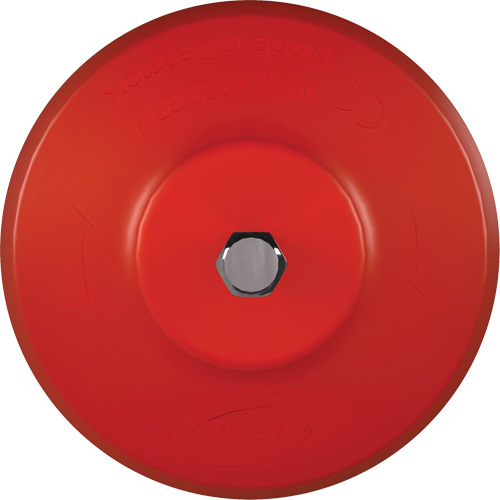 HyDrive Round Drill Brush, Extra Stiff Bristles, 3-1/10" Long, Red Groupe Belzile Dickner