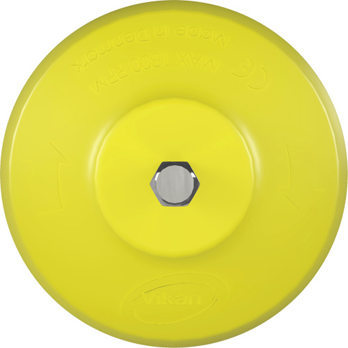 HyDrive Round Drill Brush, Extra Stiff Bristles, 3-1/10" Long, Yellow Groupe Belzile Dickner