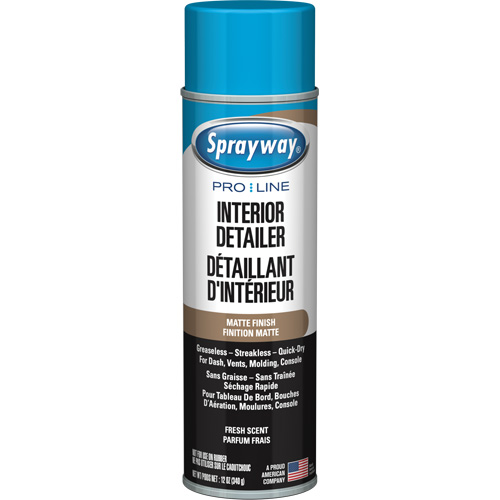 Nettoyant esth&eacute;tique automobile Pro Line avec fini mat & parfum frais Groupe Belzile Dickner