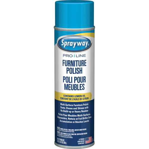 Pro Line Furniture Polish with Lemon Oil, 19 oz., Aerosol Can Groupe Belzile Dickner