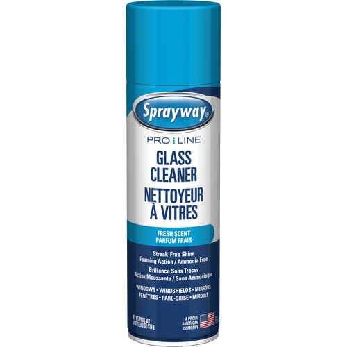 Nettoyant pour vitres Pro Line sans ammoniaque, au parfum frais, 19 oz., Canette a&eacute;rosol Groupe Belzile Dickner