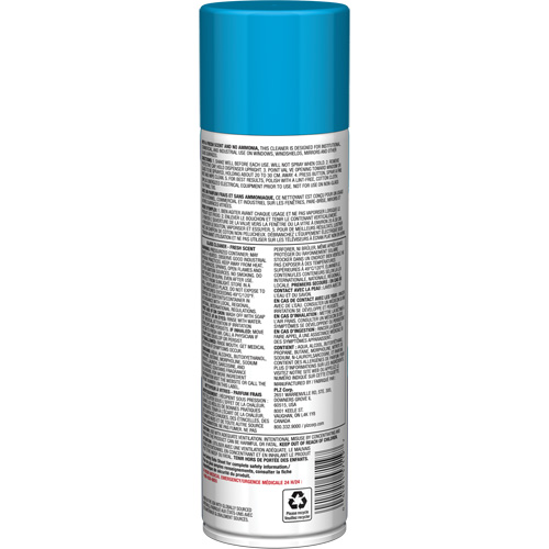 Nettoyant pour vitres Pro Line sans ammoniaque, au parfum frais, 19 oz., Canette a&eacute;rosol Groupe Belzile Dickner