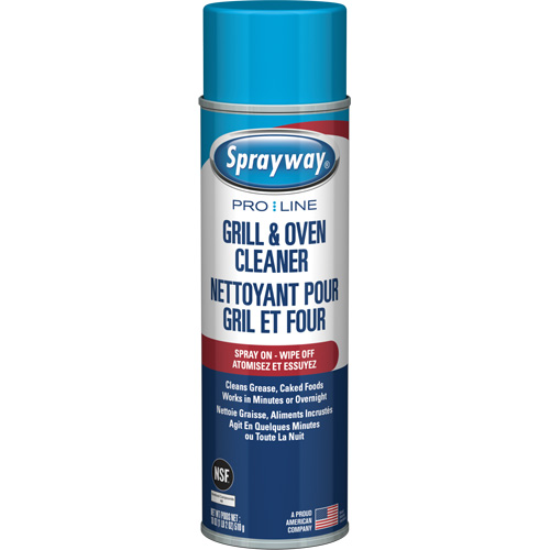 Industrial Strength Grill & Oven Cleaner, 20 oz., Aerosol Can Groupe Belzile Dickner