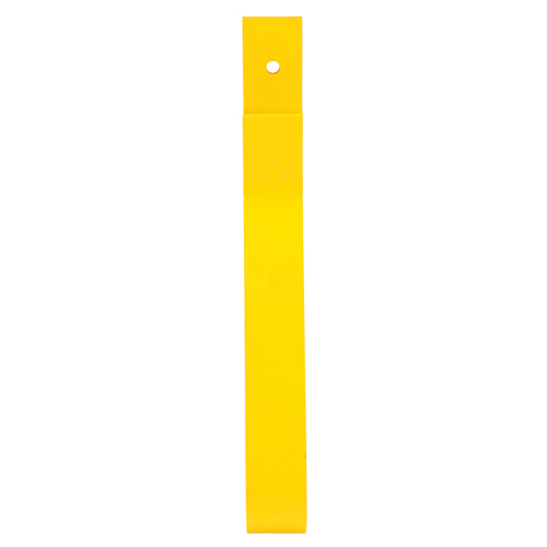Poteau de garde-corps, Acier, 10-3/4" lo x 24" h, Jaune Groupe Belzile Dickner
