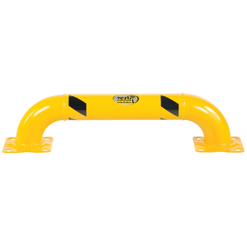 Garde-corps &agrave; profil bas pour rayonnages, 3' la x 0,75' h, Jaune Groupe Belzile Dickner
