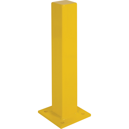 Heavy-Duty Bollards, Steel, 24" H x 4" W, Yellow Groupe Belzile Dickner
