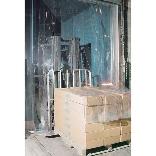 Strip Curtain Doors, 4' x 7' Door Opening, 8" Strip Width, 0.080" Strip Thickness Groupe Belzile Dickner