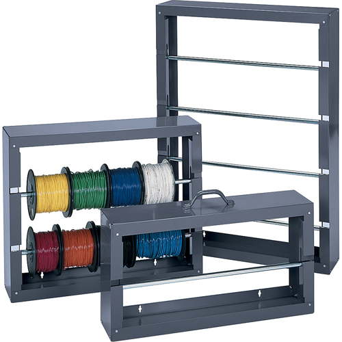 Wire Spool Rack - 1 Rod, Starter, 6" W x 26-1/8" D x 10-3/8" H Groupe Belzile Dickner