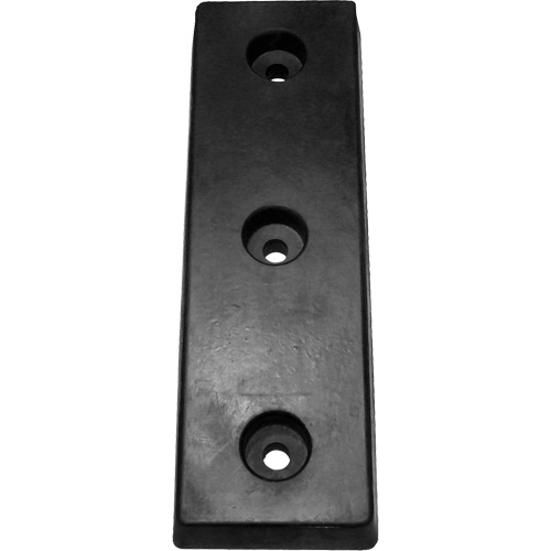 Molded Rubber Dock Guards, Rubber, 30" W x 4" D x 10" H Groupe Belzile Dickner