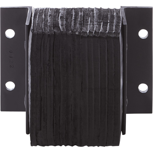 Laminated Dock Bumpers, Horizontal, Rubber, 14" W x 4" D x 12" H Groupe Belzile Dickner