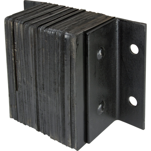 Butoirs de quai lamell&eacute;s, Horizontal, Caoutchouc, 12" la x 6" p x 10" h Groupe Belzile Dickner