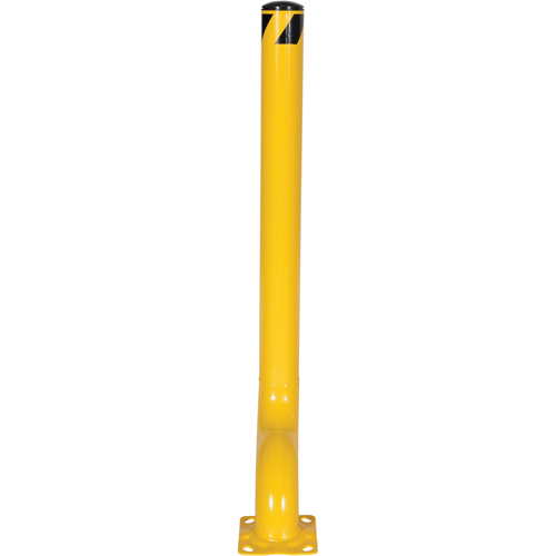 Borne d&eacute;sax&eacute;e, Acier, 54" h x 4-1/2" la, Jaune Groupe Belzile Dickner