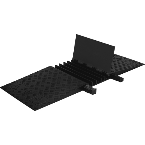 Guard Dog&reg; General Purpose ADA/DDA Cable Protector, 5 Channels, 18" L x 50" W x 1.875" H Groupe Belzile Dickner