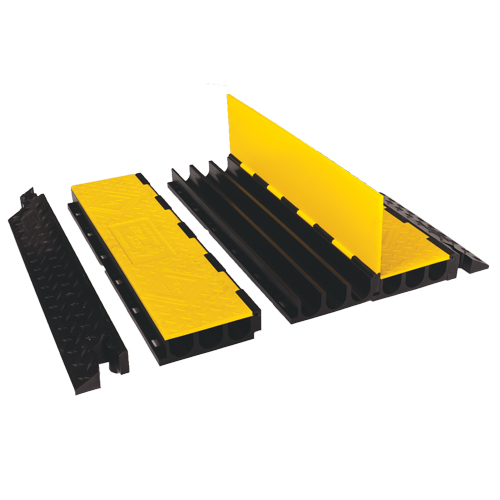 Yellow Jacket&reg; Cable Protector System, 3 Channels, 36" L x 18.5" W x 3" H Groupe Belzile Dickner