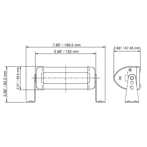 Rep&eacute;reur lat&eacute;ral pour chariot &eacute;l&eacute;vateur Groupe Belzile Dickner