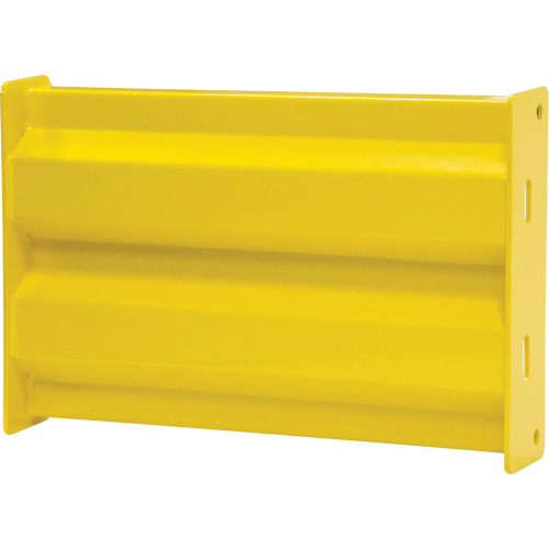 Barri&egrave;re de s&eacute;curit&eacute; de qualit&eacute; industrielle, Acier, 19" lo x 12" h, Jaune s&eacute;curit&eacute; OSHA Groupe Belzile Dickner