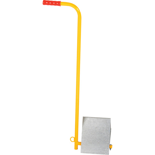 Cale de roues en aluminium avec poign&eacute;e, 7" la x 11-7/8" p x 7-11/16" h Groupe Belzile Dickner