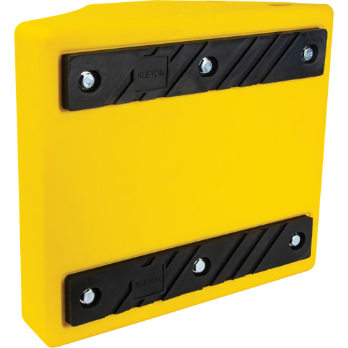 Cale de roue robustes, Ur&eacute;thane, Jaune, 15-1/2" la x 17-7/10" p x 10" h Groupe Belzile Dickner