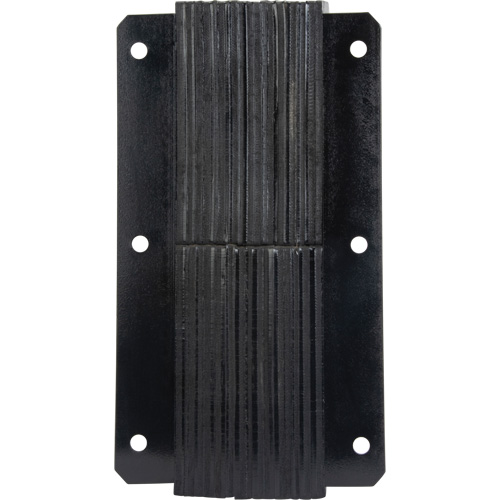 Laminated Dock Bumpers, Vertical, Rubber, 11" W x 4" D x 24" H Groupe Belzile Dickner