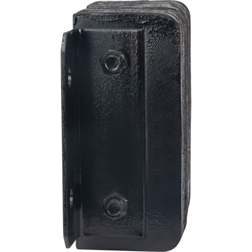 Butoirs de quai lamell&eacute;s, Horizontal, Caoutchouc, 12" la x 4" p x 10" h Groupe Belzile Dickner