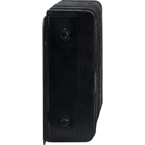 Butoirs de quai lamell&eacute;s, Horizontal, Caoutchouc, 18" la x 4" p x 12" h Groupe Belzile Dickner