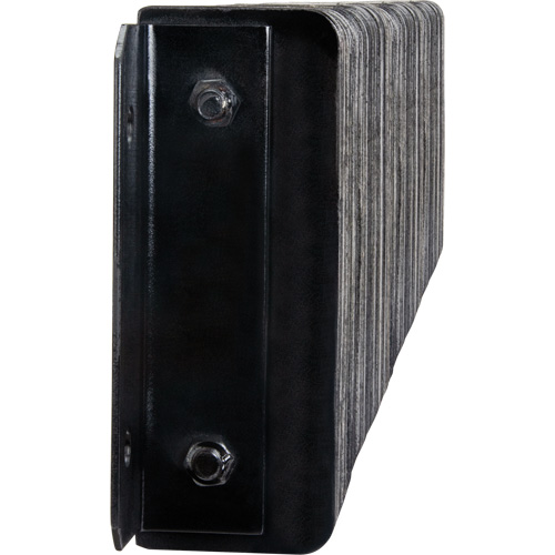 Butoirs de quai lamell&eacute;s, Horizontal, Caoutchouc, 36" la x 4" p x 12" h Groupe Belzile Dickner