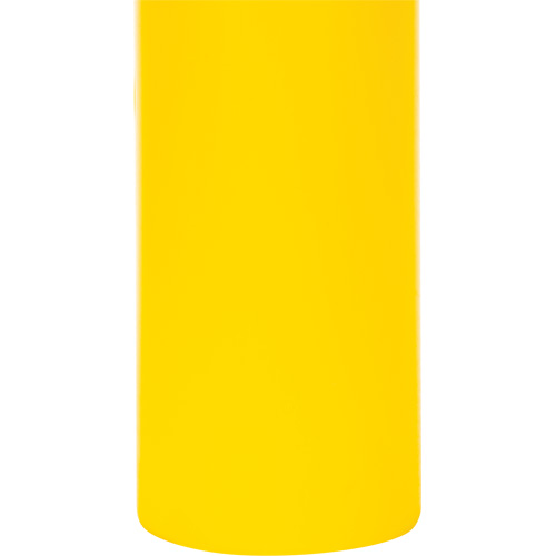 Capuchon en poly&eacute;thyl&egrave;ne pour borne de protection, 4-1/2" dia. x 64" l, Rouge/Jaune Groupe Belzile Dickner