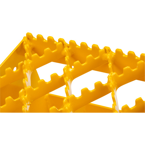 Cales-roue pour la glace, Acier, Jaune, 8-1/16" la x 10-5/8" p x 8-13/16" h Groupe Belzile Dickner