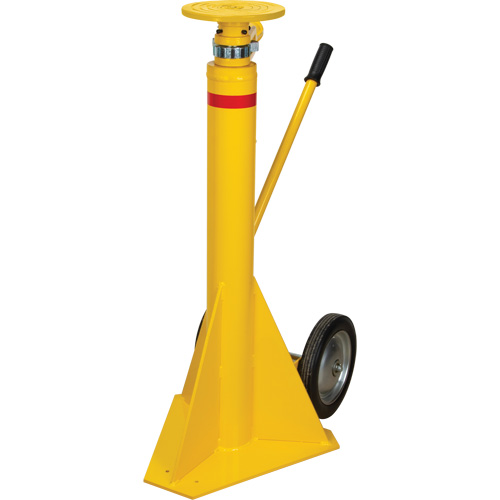 Cric &agrave; rochet pour remorque &agrave; capacit&eacute; statique de 100 000 lb, Cap. de levage 20 tonnes Groupe Belzile Dickner