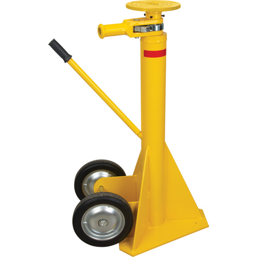 Cric &agrave; rochet pour remorque &agrave; capacit&eacute; statique de 100 000 lb, Cap. de levage 20 tonnes Groupe Belzile Dickner